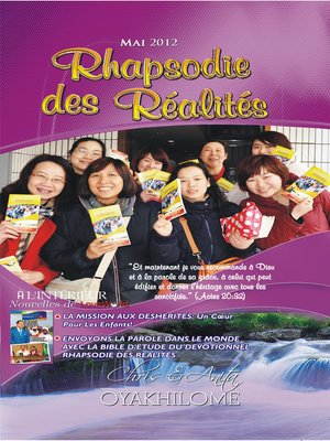 cover image of Rhapsody of Realities May 2012 French Edition